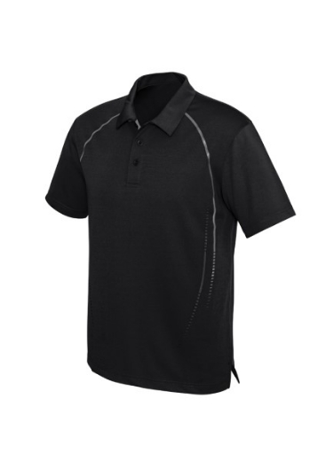 Picture of Biz Collection Mens Cyber Polo Shirt 100% Bizcool Polyester Sports Interlock